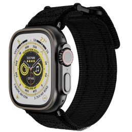 Tech-Protect Scout Pro dirželis, skirtas Apple Watch 4/ 5/ 6/ 7/ 8/ 9/ SE/ Ultra 1/ 2 (42/ 44/ 45/ 49 mm) – juodas