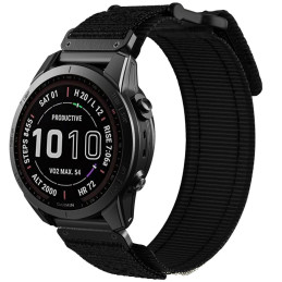 Tech-Protect Scout Pro dirželis, skirtas Garmin Fenix 5 / 6 / 6 Pro / 7 - juodas