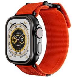 Tech-Protect Scout Pro dirželis, skirtas Apple Watch 4 / 5 / 6 / 7 / 8 / 9 / SE / Ultra 1 / 2 (42/ 44/ 45/ 49 mm) - oran...
