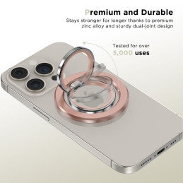 Tech-Protect MMR300 magnetinis laikiklis / žiedas su MagSafe - rožinė