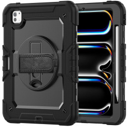 Tech-Protect Solid360 dėklas iPad Pro 13" 2024 - juodas