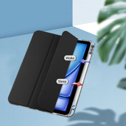 Tech-Protect SC Pen hibridinis dėklas, skirtas iPad Air 13" 2024 - juodas ir skaidrus