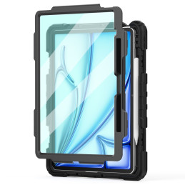 Tech-Protect Solid360 dėklas, skirtas iPad Air 13" 2024 - juodas