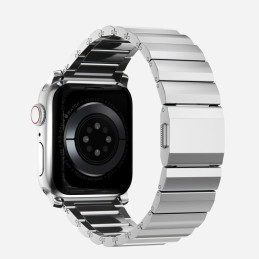 Tech-Protect SteelBand apyrankė, skirta Apple Watch 4/ 5/ 6/ 7/ 8/ 9/ SE / Ultra 1/ 2 (42/ 44/ 45/ 49 mm) – sidabrinė