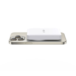 Tech-Protect LifeMag PB11 maitinimo blokas su MagSafe 10000mAh 15W USB-C prievadu - baltas + USB-C laidas
