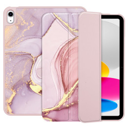 Tech-Protect SC Pen dėklas iPad 10,9" 2022 - rožinis marmuras