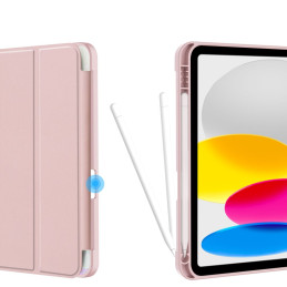 Tech-Protect SC Pen dėklas iPad 10,9" 2022 - rožinis marmuras