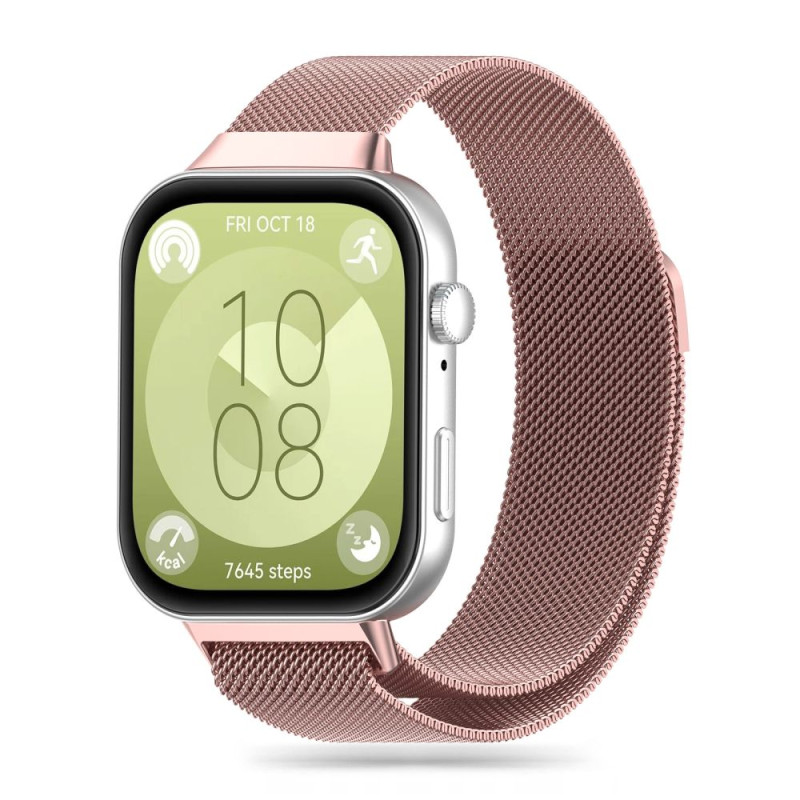 Tech-Protect MilaneseBand dirželis Huawei Watch Fit 3 - rožinis