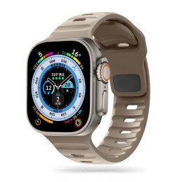 Tech-Protect IconBand Line, skirta Apple Watch 4/ 5/ 6/ 7/ 8/ 9/ SE/ Ultra 1/ 2 (42/ 44/ 45/ 49 mm) – smėlio spalvos