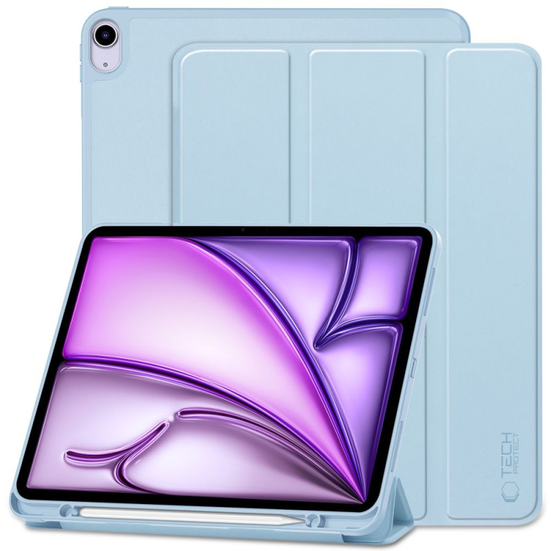 Tech-Protect SC Pen dėklas iPad Air 13" 2024 - šviesiai mėlynas