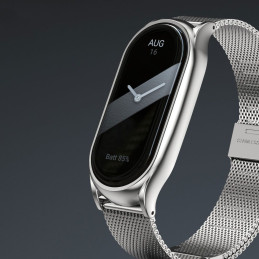 Tech-Protect MilaneseBand dirželis skirtas Xiaomi Smart Band 8/ 8 NFC - smėlio spalvos