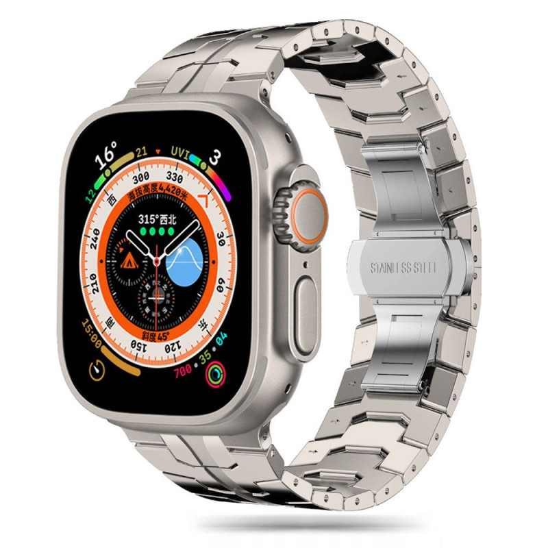 Tech-Protect Stainless Line apyrankė, skirta Apple Watch 4 / 5 / 6 / 7 / 8 / 9 / SE / Ultra 1 / 2 (42/ 44/ 45/ 49 mm) - ...