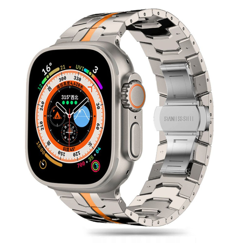 Tech-Protect nerūdijančio plieno apyrankė, skirta Apple Watch 4 / 5 / 6 / 7 / 8 / 9 / SE / Ultra 1 / 2 (42/ 44/ 45/ 49 m...