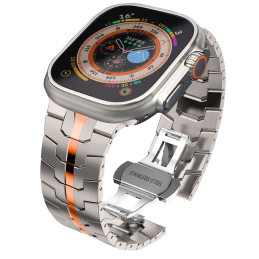 Tech-Protect nerūdijančio plieno apyrankė, skirta Apple Watch 4 / 5 / 6 / 7 / 8 / 9 / SE / Ultra 1 / 2 (42/ 44/ 45/ 49 m...