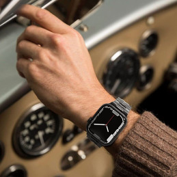Tech-Protect nerūdijančio plieno apyrankė, skirta Apple Watch 4 / 5 / 6 / 7 / 8 / 9 / SE / Ultra 1 / 2 (42/ 44/ 45/ 49 m...