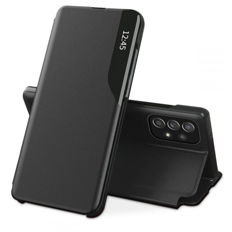 Tech-Protect Smart View dėklas, skirtas Samsung Galaxy A23 5G - juodas