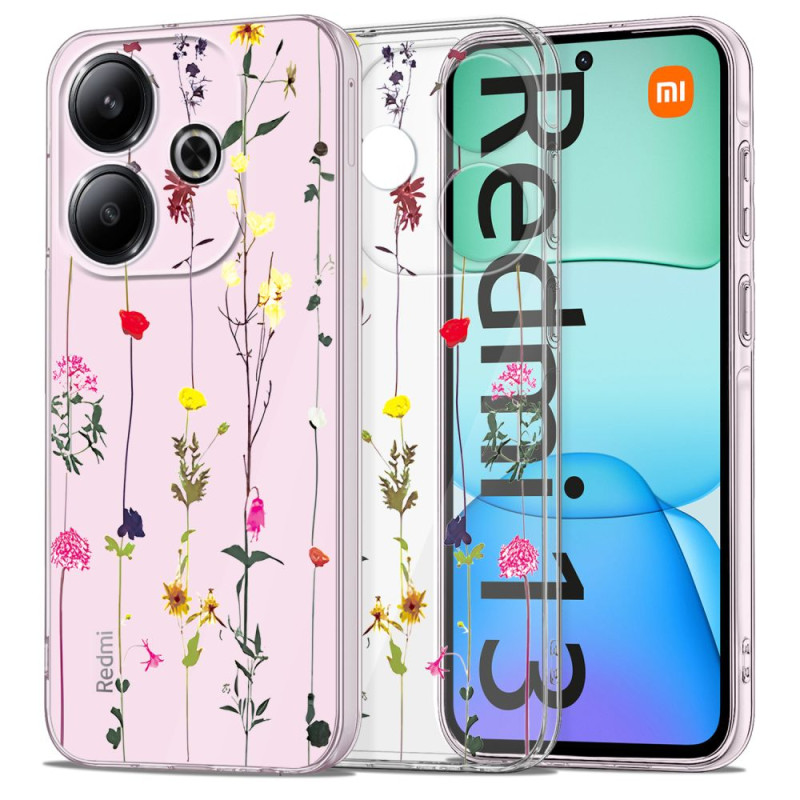 Tech-Protect FlexAir+ dėklas, skirtas Xiaomi Redmi 13 - spalvingos gėlės