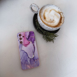 Tech-Protect Icon dėklas, skirtas Xiaomi Redmi 13 - rožinė ir violetinė