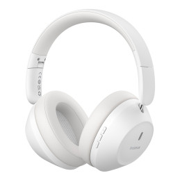 Baseus Bass 30 Max į ausis įdedamos Bluetooth 5.3 belaidės ausinės – baltos