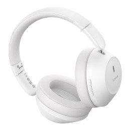 Baseus Bass 30 Max į ausis įdedamos Bluetooth 5.3 belaidės ausinės – baltos