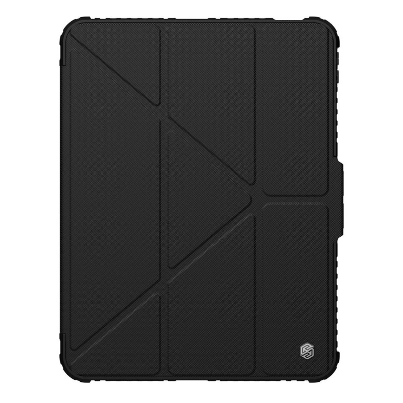 Nillkin Bumper Leather Case Pro dėklas, skirtas iPad Pro 11" 2024 - juodas