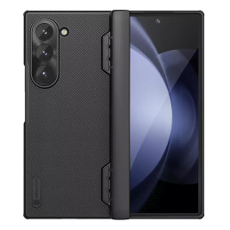 Nillkin Super Frosted Shield Fold dėklas, skirtas Samsung Galaxy Z Fold 6 5G - juodas