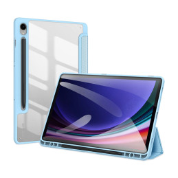Dux Ducis Toby dėklas su atvartu ir stovu Samsung Galaxy Tab S9 / S9 FE - mėlynas