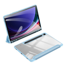 Dux Ducis Toby dėklas su atvartu ir stovu Samsung Galaxy Tab S9 / S9 FE - mėlynas