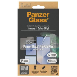 PanzerGlass Bundle 2in1 folija + grūdintas stiklas, skirtas Samsung Galaxy Z Flip 6