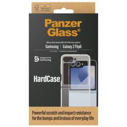 PanzerGlass HardCase dėklas, skirtas Samsung Galaxy Z Flip 6 - skaidrus