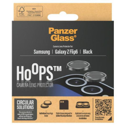 „PanzerGlass Hoops“ fotoaparato apsauga, skirta „Samsung Galaxy Z Flip 6“.