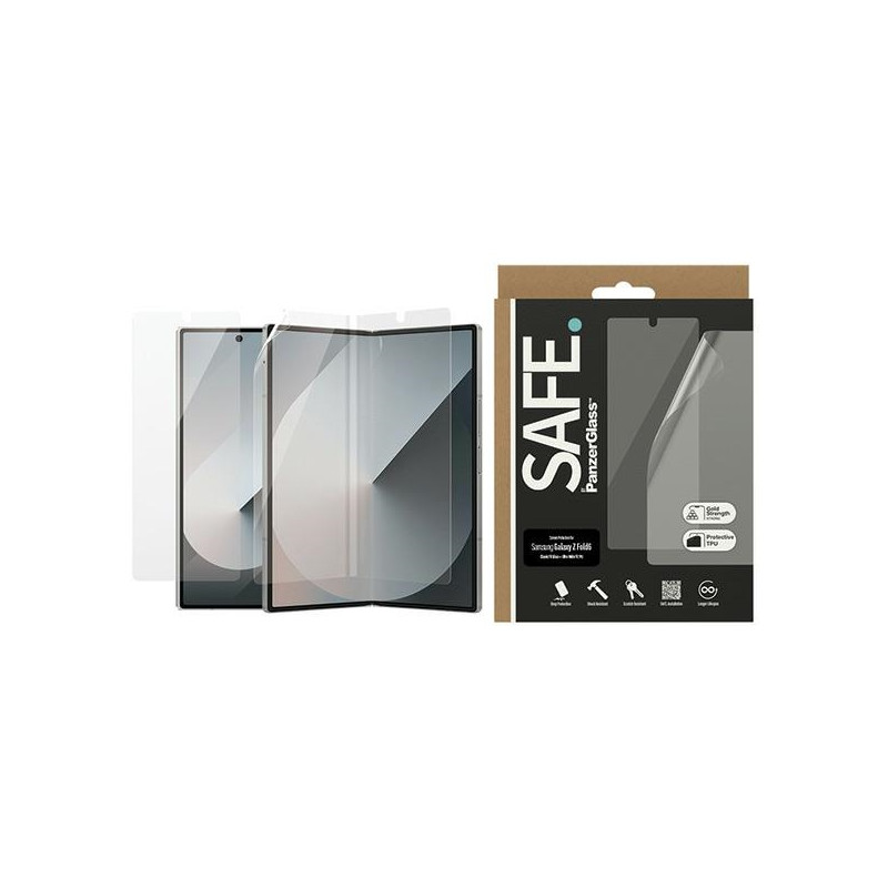 SAFE by PanzerGlass rinkinys grūdintas stiklas + apsauginė plėvelė Samsung Galaxy Z Fold 6