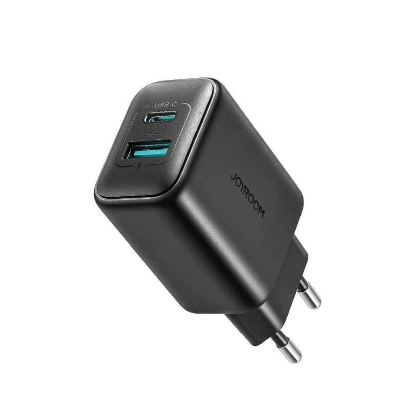 Joyroom JR-TCF13 tinklo įkroviklis USB-C / USB-A 25W SFC / PPS / PD - juodas