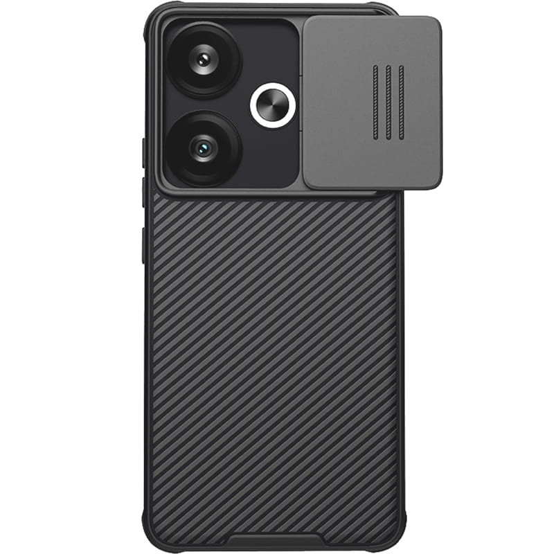 Nillkin CamShield Pro dėklas, skirtas Xiaomi Redmi Turbo 3 / Poco F6 - juodas