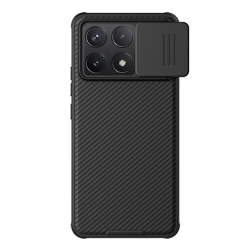 Nillkin CamShield Pro dėklas, skirtas Xiaomi Redmi K70 / K70 Pro / Poco F6 Pro – juodas