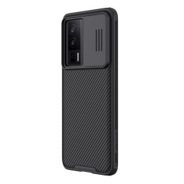 Nillkin CamShield Pro dėklas, skirtas Xiaomi Redmi K60 / K60 Pro / Poco F5 Pro – juodas