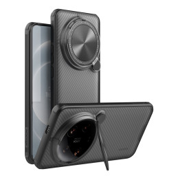 Nillkin CamShield Prop Dėklas, skirtas Xiaomi Mi 14 Ultra – skaidrus ir juodas