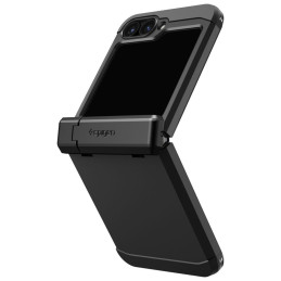 Spigen Tough Armor Pro dėklas, skirtas Samsung Galaxy Z Flip 6 - juodas