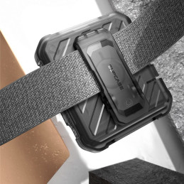 Unicorn Beetle Pro Supcase dėklas, skirtas Samsung Galaxy Z Flip 6 – juodas