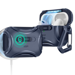 ESR Cyber Flicklock Halolock MagSafe dėklas, skirtas Airpods Pro 1/ 2 – mėlynas