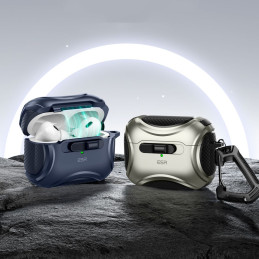 ESR Cyber Flicklock Halolock MagSafe dėklas, skirtas Airpods Pro 1/ 2 – mėlynas