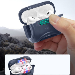 ESR Cyber Flicklock Halolock MagSafe dėklas, skirtas Airpods Pro 1/ 2 – mėlynas