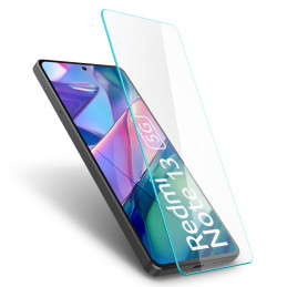 Spigen Glas.tR Plonas grūdintas stiklas, skirtas Xiaomi Redmi Note 13 5G - 2 vnt.