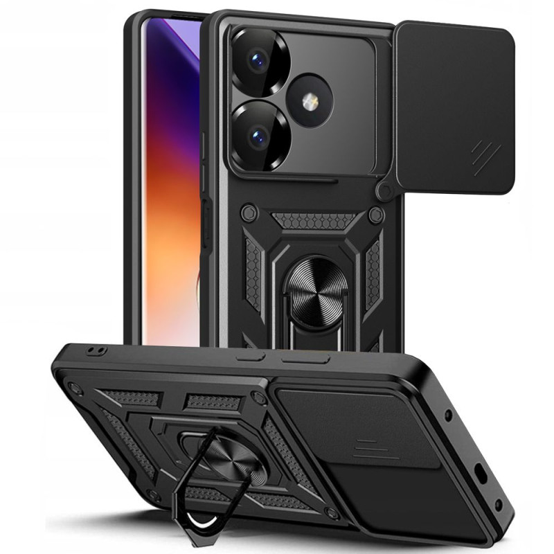 Tech-Protect Camshield Pro dėklas, skirtas Xiaomi Redmi 13 - juodas
