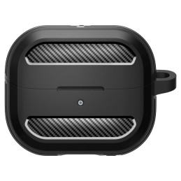 Spigen Rugged Armor Samsung Galaxy Buds 3 / 3 Pro dėklas - juodas