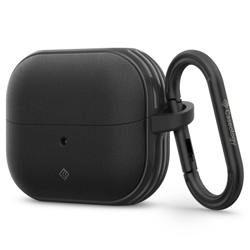 Caseology Vault dėklas, skirtas Samsung Galaxy Buds 3 / 3 Pro - matinė juoda