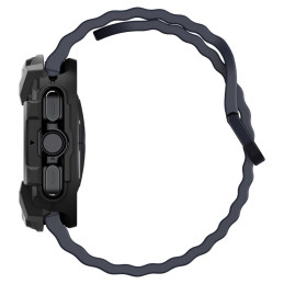 Spigen Rugged Armor dėklas, skirtas Samsung Galaxy Watch Ultra (47 mm) - matinė juoda