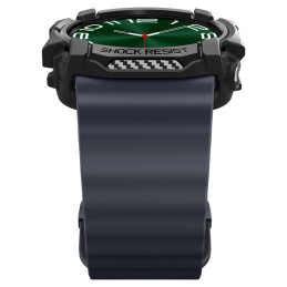 Spigen Rugged Armor dėklas, skirtas Samsung Galaxy Watch Ultra (47 mm) - matinė juoda