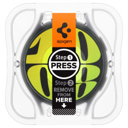 Spigen Glas.tR EZ Fit grūdintas stiklas Samsung Galaxy Watch 7 (44 mm) - 2 vnt.