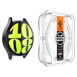 Spigen Glas.tR EZ Fit grūdintas stiklas Samsung Galaxy Watch 7 (44 mm) - 2 vnt.